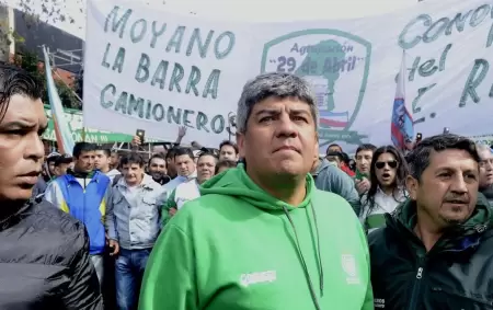Pablo Moyano vislumbr una nueva huelga general nacional encabezada por la CGT.