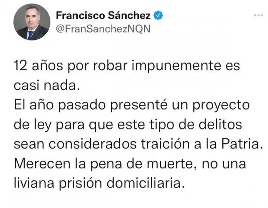 El desafortunado tweet