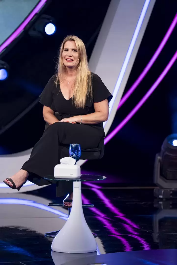 Carla De Stfano en el debate de Gran Hermano.