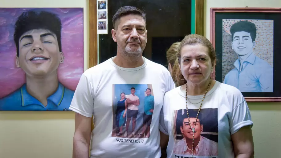 Silvino Bez y Graciela Sosa, los paps de Fernando, el joven que fue asesinado el 18 de enero de 2020 en Villa Gesell.