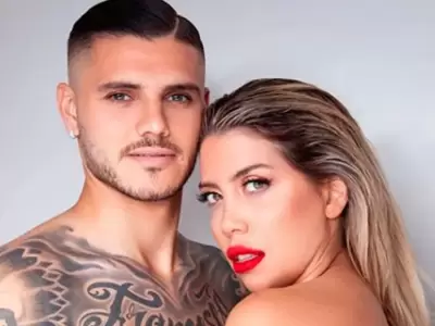 Mauro Icardi y Wanda Nara