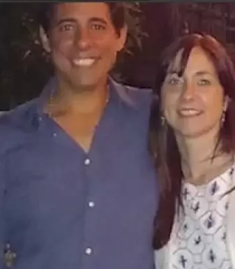 Mara Elvira Forfaro junto a Lucas Ezequiel Polito.