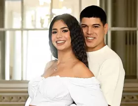 Daniela Celis y Thiago Medina.