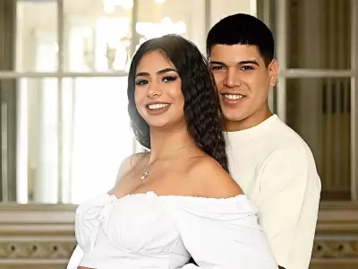 Daniela Celis y Thiago Medina.