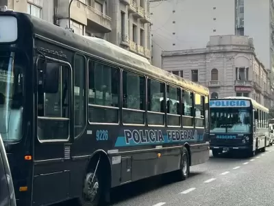 La polica se despliega en el Congreso