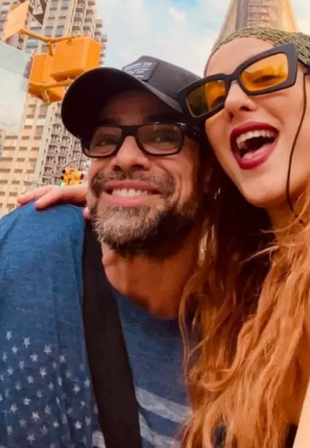 Flor Vigna y Luciano Castro.