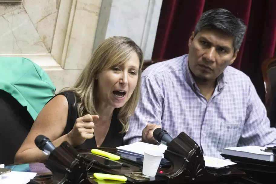 Myriam Bregman en el Congreso