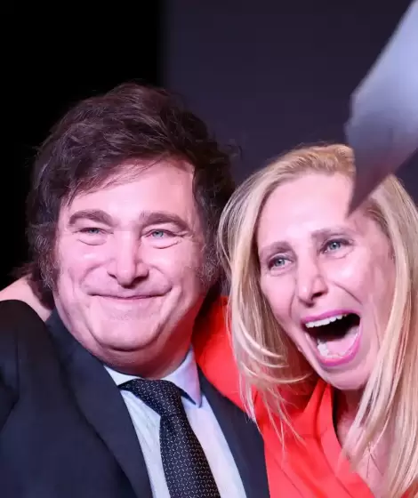 Javier y Karina Milei
