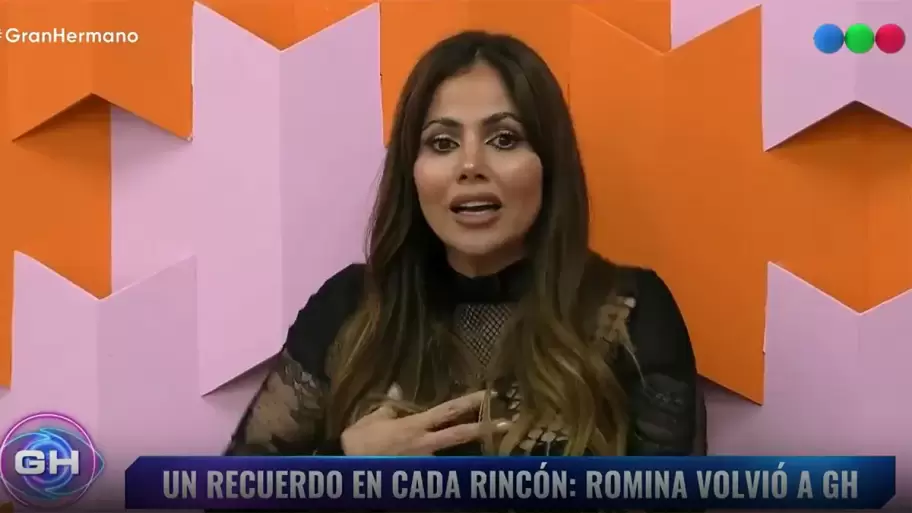 Romina Uhrig reingres por 48 horas a la casa de Gran Hermano.