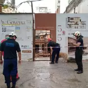 Tragedia en Caballito: se derrumbó una vivienda lindera a una obra de construcción y hay dos muertos