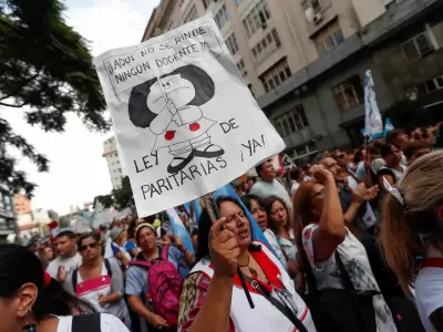 Docentes argentinos en lucha