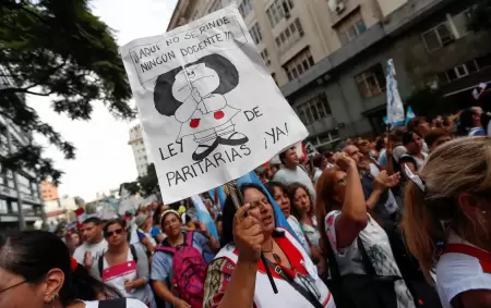 Docentes argentinos en lucha