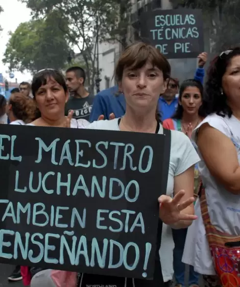 Docentes argentinos en lucha