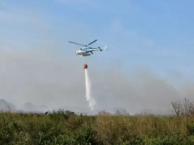 Incendio en la provincia de Buenos Aires