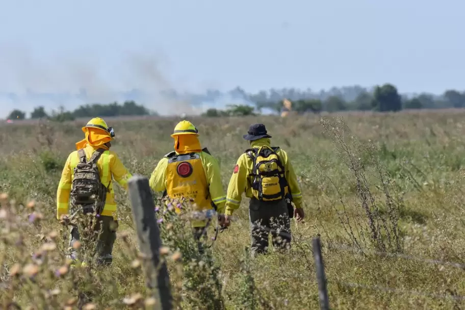 Incendio en la provincia de Buenos Aires