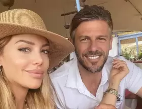 Evangelina Anderson y Martín Demichelis.