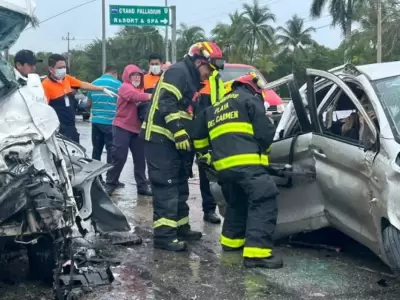 Tragedia en Mxico: cinco turistas argentinos murieron al colisionar dos trafic en Playa del Carmen
