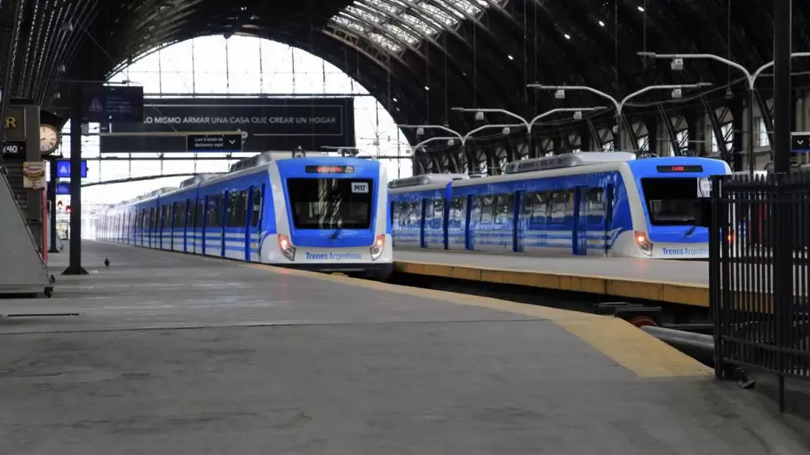 Paro en el servicio de trenes