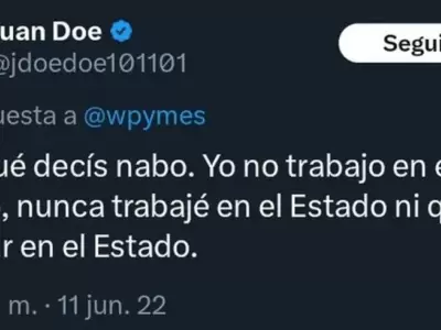 Tweet de Juan Doe
