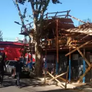 Conmocin en Palermo: murieron dos operarios por el derrumbe de una losa en una obra