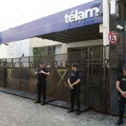 Vallas, suspensiones y la Polica Federal custodiando el edificio: as amaneci la agencia Tlam