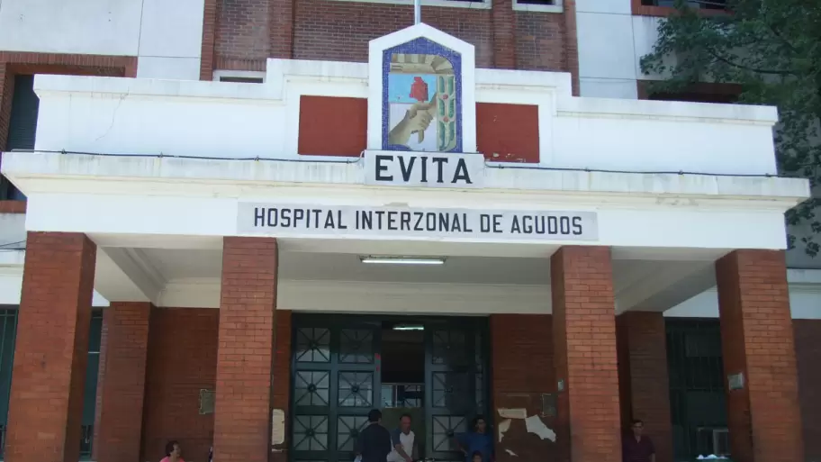 Hospital Evita, ubicado en Lans.