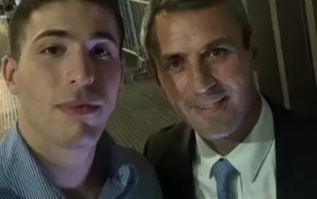 Federico Sharif Menem y su t�o segundo