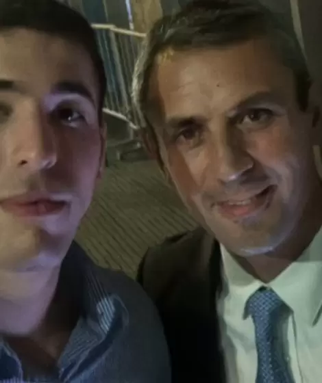 Federico Sharif Menem y su t�o segundo