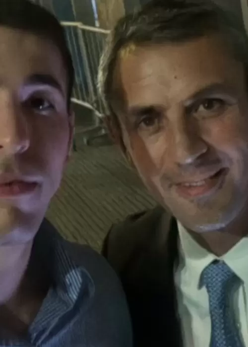 Federico Sharif Menem y su t�o segundo