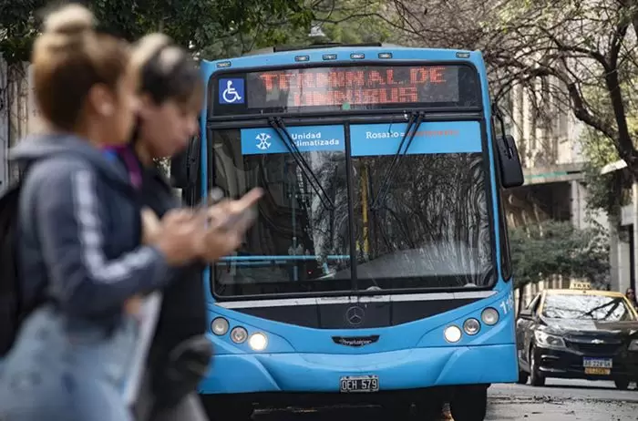 Paro de colectivos.