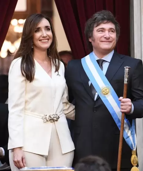 Victoria Villarruel y Javier Milei