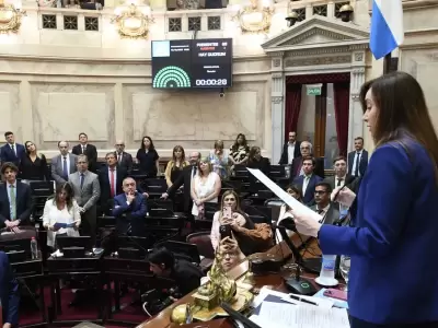 Victoria Villarruel en el Senado