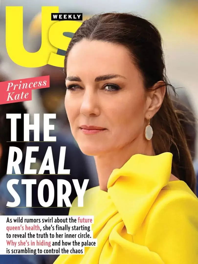 La revista US Weekly sobre la princesa de Gales.