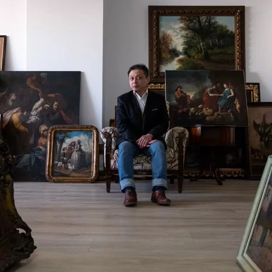 Liu Zhijiang empresario chino tambin es coleccionista de arte