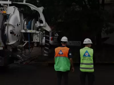 Operativos de defensa civil en La Matanza por el temporal