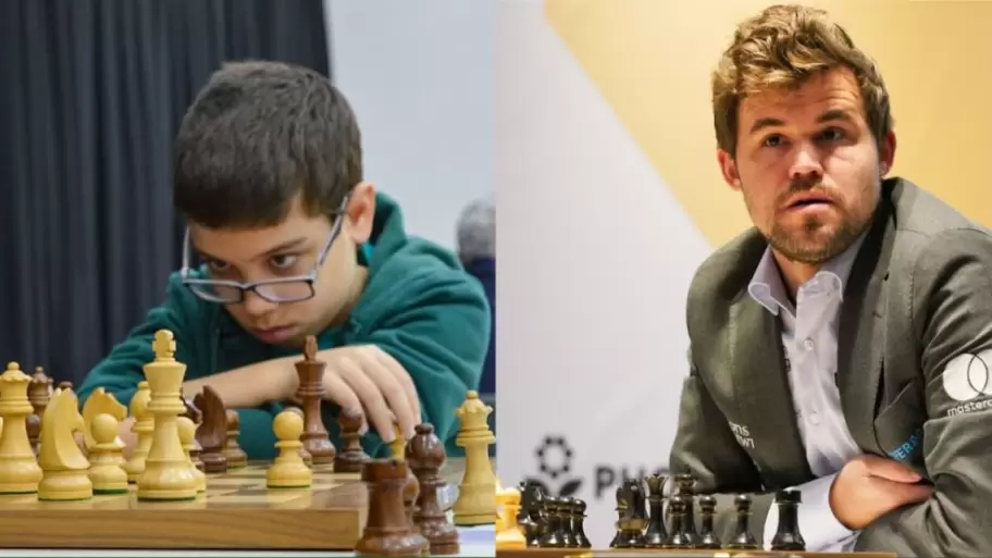 Faustino Oro vs. Magnus Carlsen