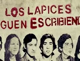 La noche de los l�pices y la promesa de que, a�n desaparecidos, siguen escribiendo.