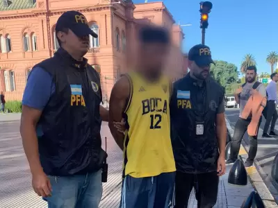 Un hombre intent ingresar a Casa Rosada armado con un machete: "Soy Dios y voy a matar al Presidente"