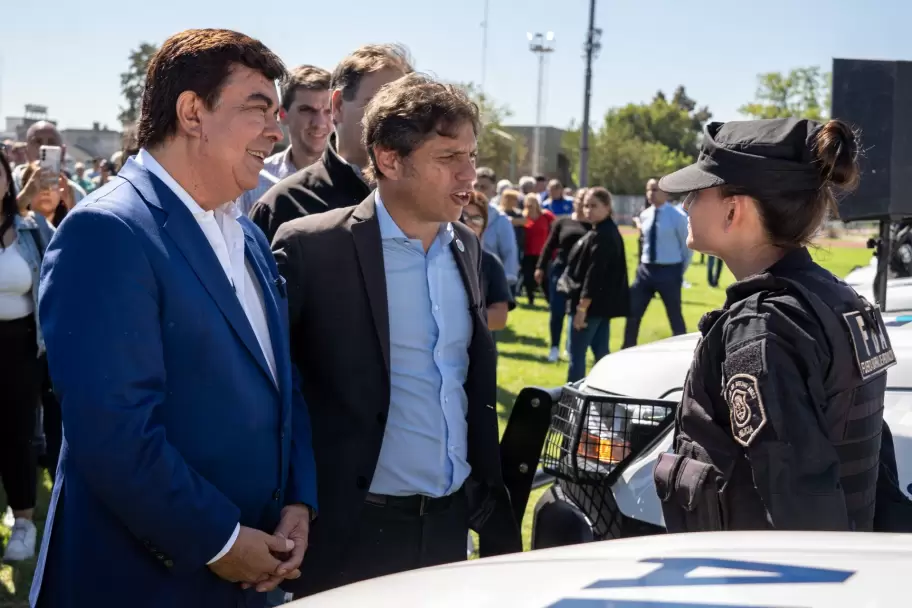 Los patrulleros fueron donados a la Polica de la provincia.