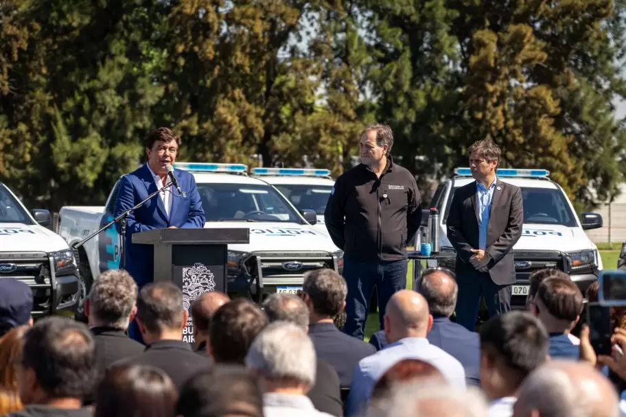 Los patrulleros, que se suman a las tareas de prevencin del plan de seguridad en los distintos barrios del distrito