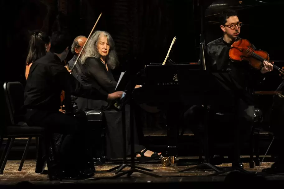 Martha Argerich.