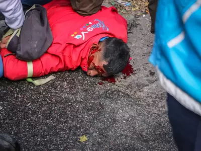 Violenta detencin en plena Avenida 9 de Julio