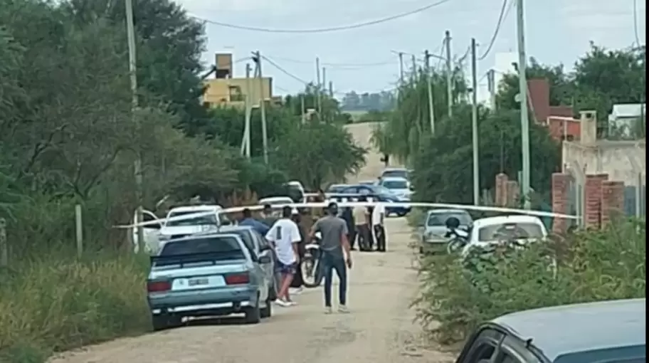 El barrio Villa Camiares de la localidad cordobesa de Alta Gracia donde ocurri el asesinato de los dos adolescentes.