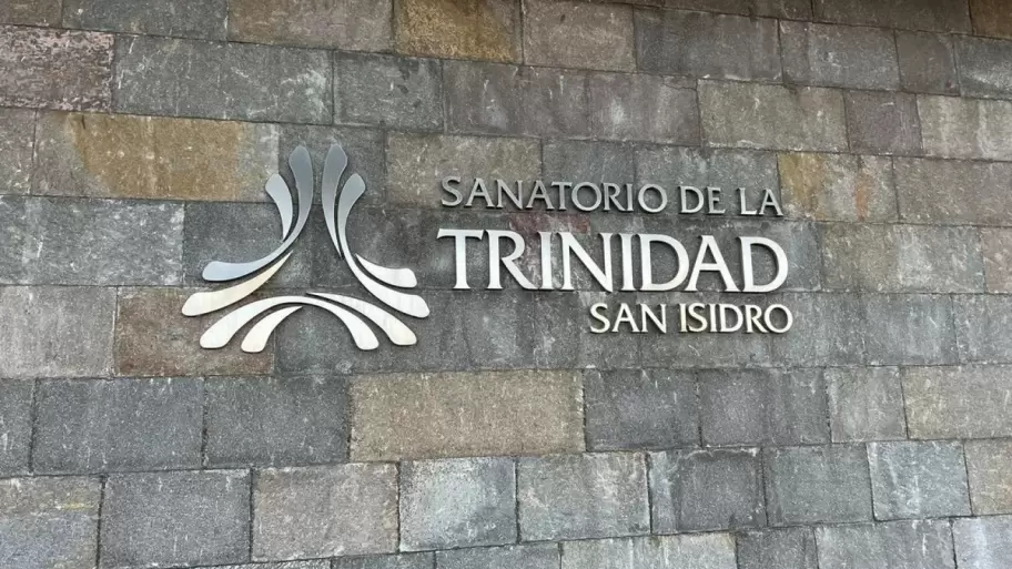 Tevez fue atendido en el Sanatorio de la Trinidad.