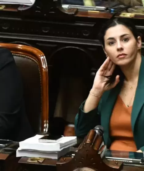 Marcela Pagano en el Congreso.