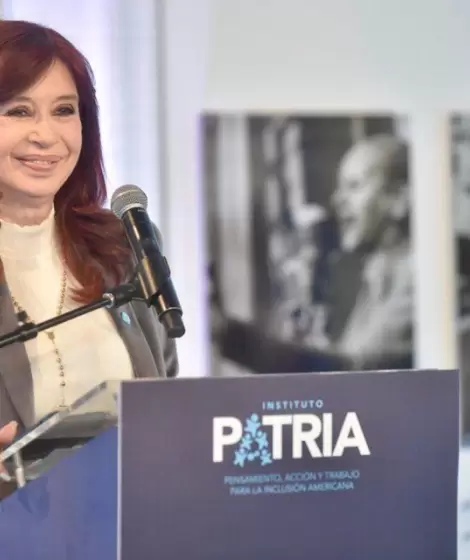 Cristina Fernndez de Kirchner inaugur el saln de las mujeres en el Instituto Patria