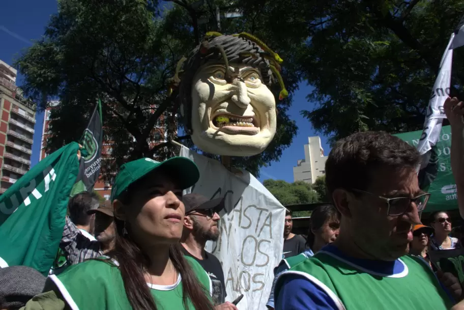 Paro nacional en contra de las políticas económicas de Milei