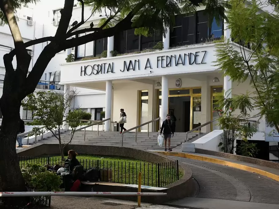Hospital Fernndez, ubicado en el barrio Palermo.