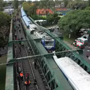 Novedades sobre el maquinista que manejaba el tren de San Martn: "Tuvo una herida traumtica de rodilla"