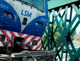Terrible accidente de tren en Palermo